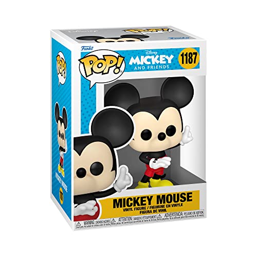 Funko Pop! Disney Mickey Mouse Vinyl Figure – 3.75-Inch Collectible for Fans and Display