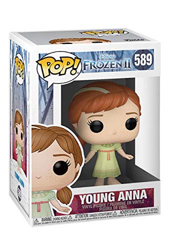 Funko Pop! Frozen 2: Young Anna Collectible Vinyl Figure, 3 ¾ inches