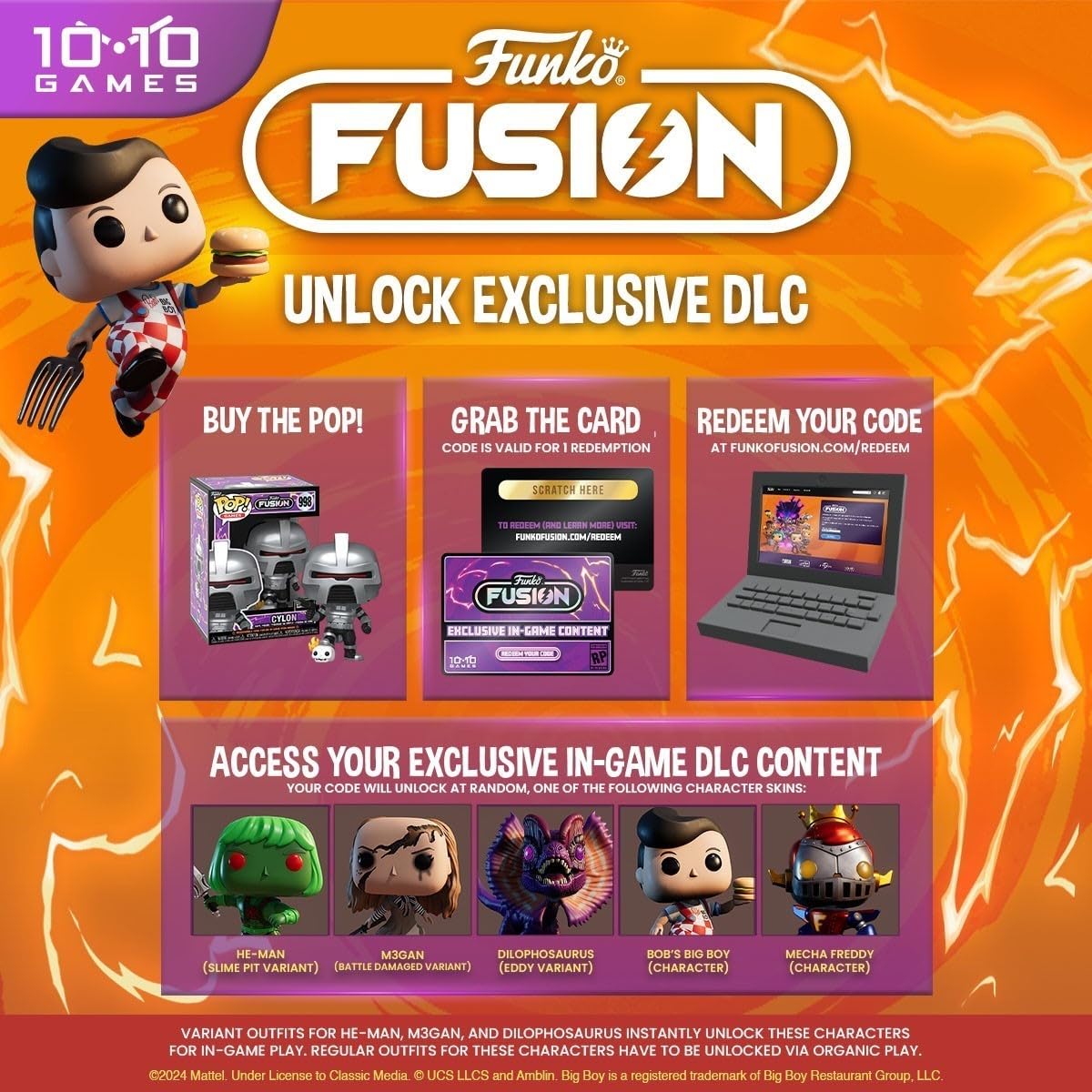 Funko Pop! Fusion: Nicholas Angel (Hot Fuzz) - 3.75-Inch Vinyl Figure with Game Code