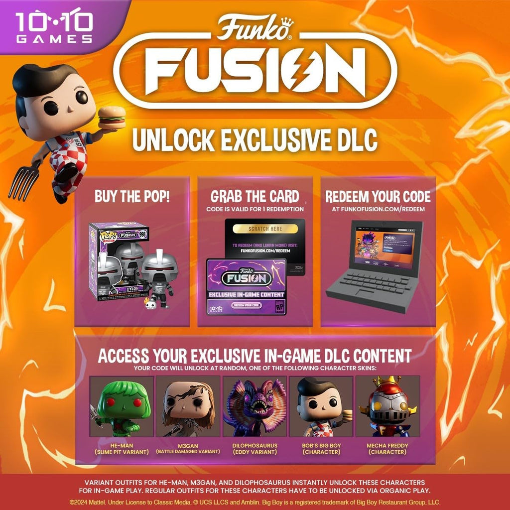 Funko POP! Games: Fusion M3GAN Vinyl Figure - 3.75 Inches with In-Game Code