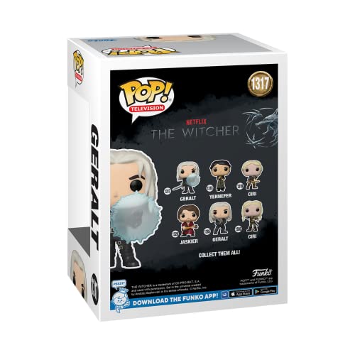 Funko POP! Geralt with Shield - The Witcher Collectible Vinyl Figure, 3.75 inches