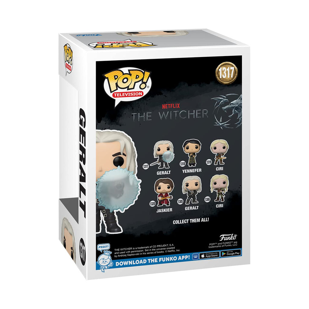 Funko POP! Geralt with Shield - The Witcher Collectible Vinyl Figure, 3.75 inches