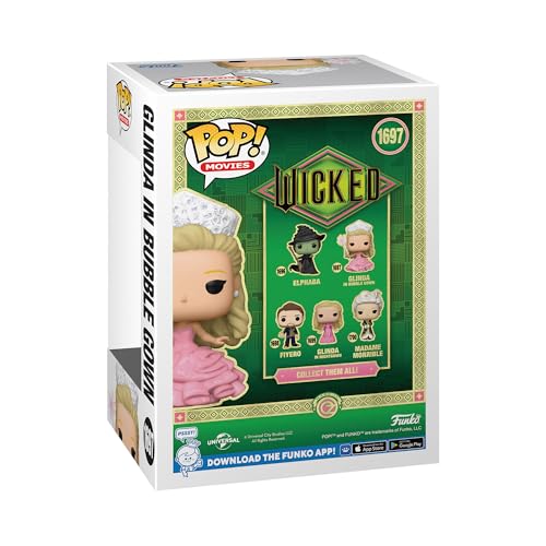 Funko Pop Glinda in Bubble Gown (Wicked) – 3.75-Inch Vinyl Collectible Figure