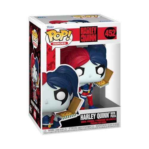 Funko Pop! Harley Quinn with Pizza - 30th Anniversary DC Comics Vinyl Figure