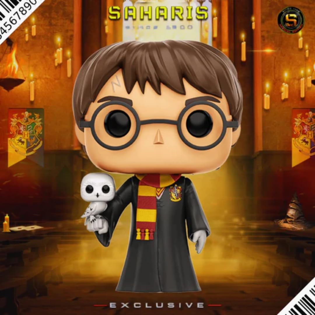 Funko POP! Harry Potter #31 Exclusive Vinyl Figure with Hedwig - 3.75 inch Collectible