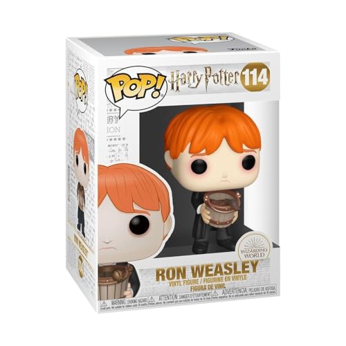 Funko Pop! Harry Potter: Ron Puking Slugs with Bucket Vinyl Figure