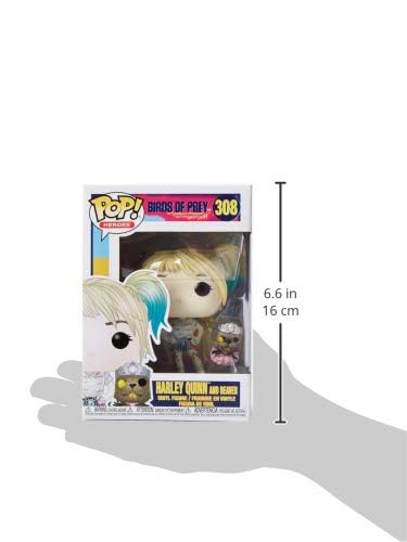 Funko Pop! Heroes: Birds of Prey Harley Quinn with Beaver Vinyl Figure