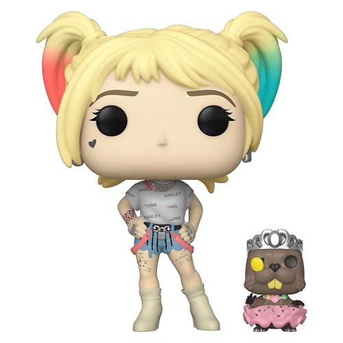 Funko Pop! Heroes: Birds of Prey Harley Quinn with Beaver Vinyl Figure