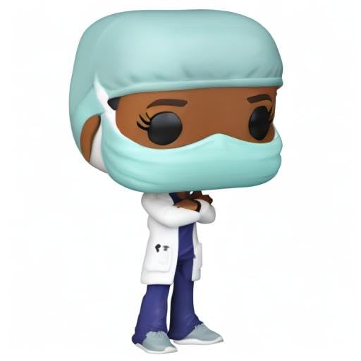 Funko Pop! Heroes: Female Hospital Worker #2 – Tribute to Frontline COVID-19 Workers
