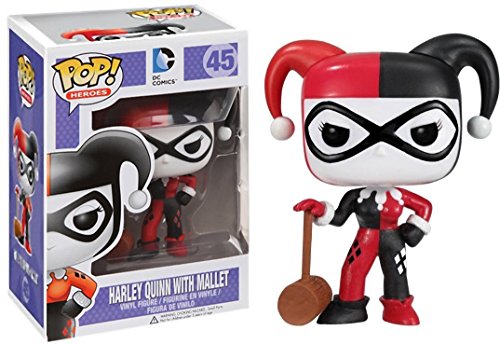 Funko POP! Heroes: Harley Quinn with Mallet – 3.75-Inch Vinyl Figure