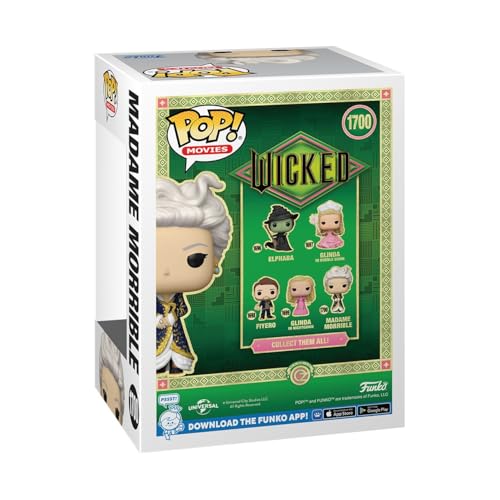 Funko Pop! Madame Morrible – Wicked Wiz Vinyl Figure for Collectors and Fans