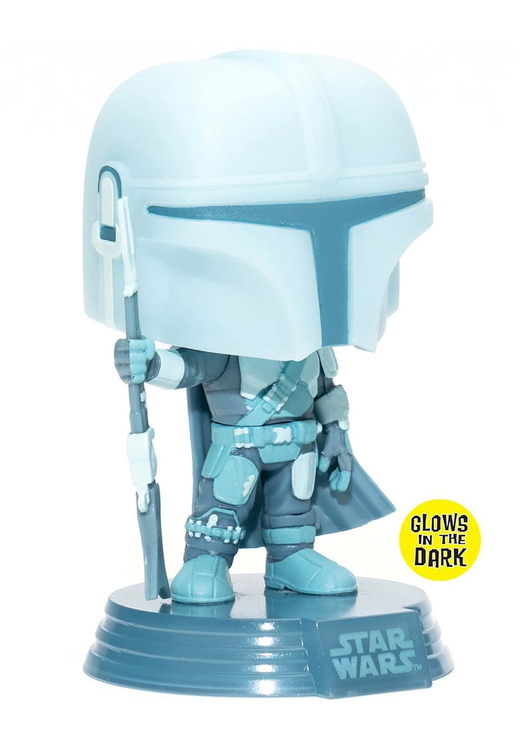 Funko Pop! Mandalorian Hologram (Glow in the Dark) Exclusive - Star Wars Bobblehead
