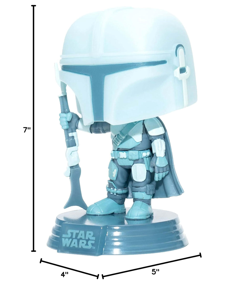 Funko Pop! Mandalorian Hologram (Glow in the Dark) Exclusive - Star Wars Bobblehead
