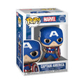 Funko Pop! Marvel Captain America Vinyl Bobblehead - Classic Comic Look Collectible Figure