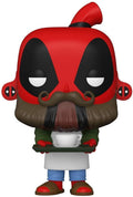 Funko Pop! Marvel: Deadpool 30th Anniversary Coffee Barista Figure
