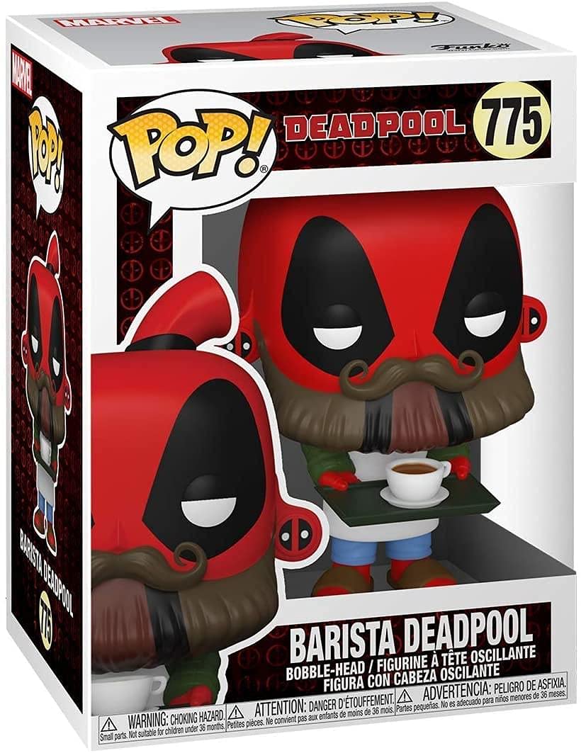 Funko Pop! Marvel: Deadpool 30th Anniversary Coffee Barista Figure