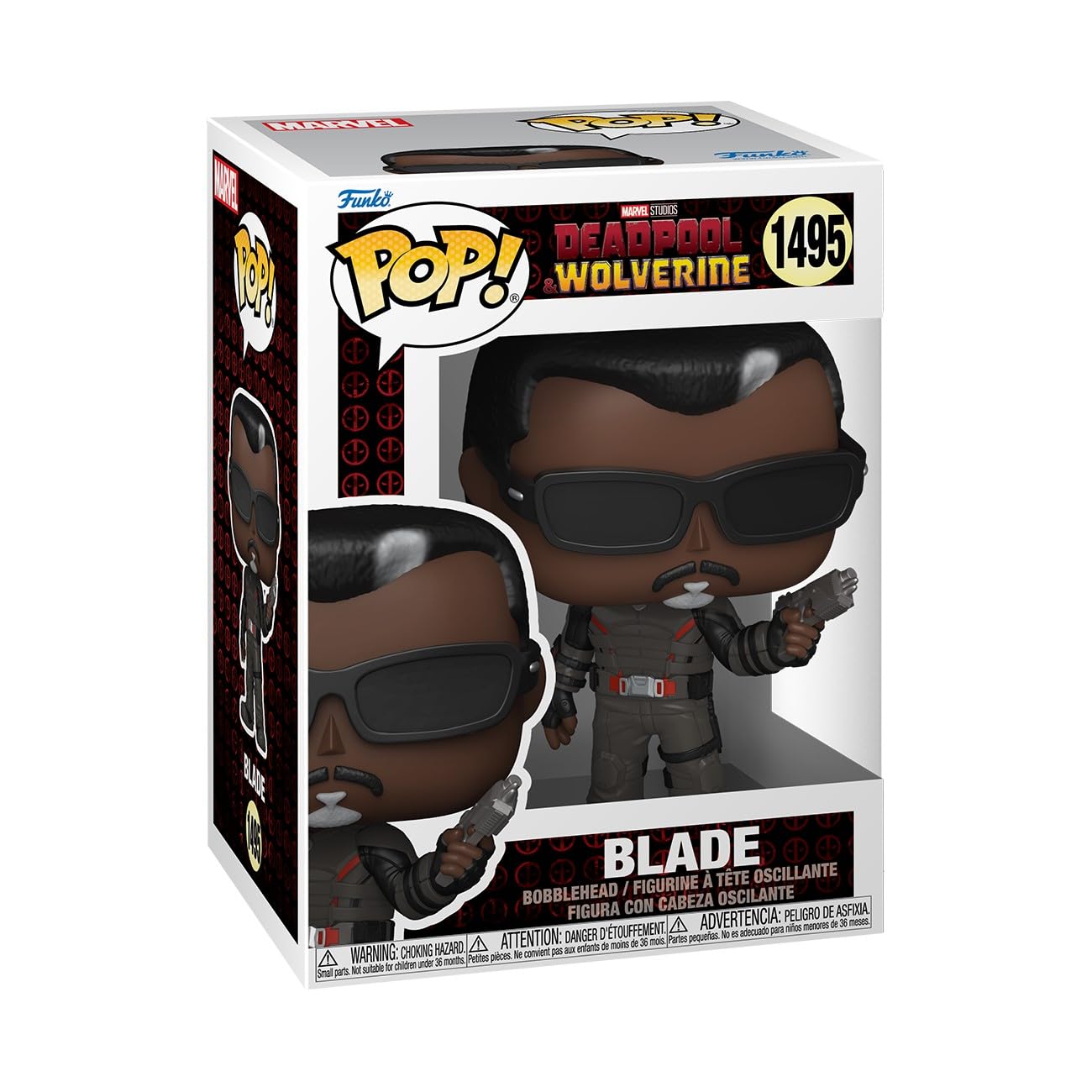 Funko Pop! Marvel: Deadpool & Wolverine - Blade Bobblehead