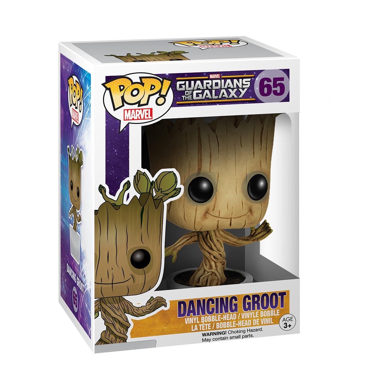 Funko Pop! Marvel: Guardians of the Galaxy - Dancing Groot Vinyl Bobblehead (3.75-inch Collectible Figure)