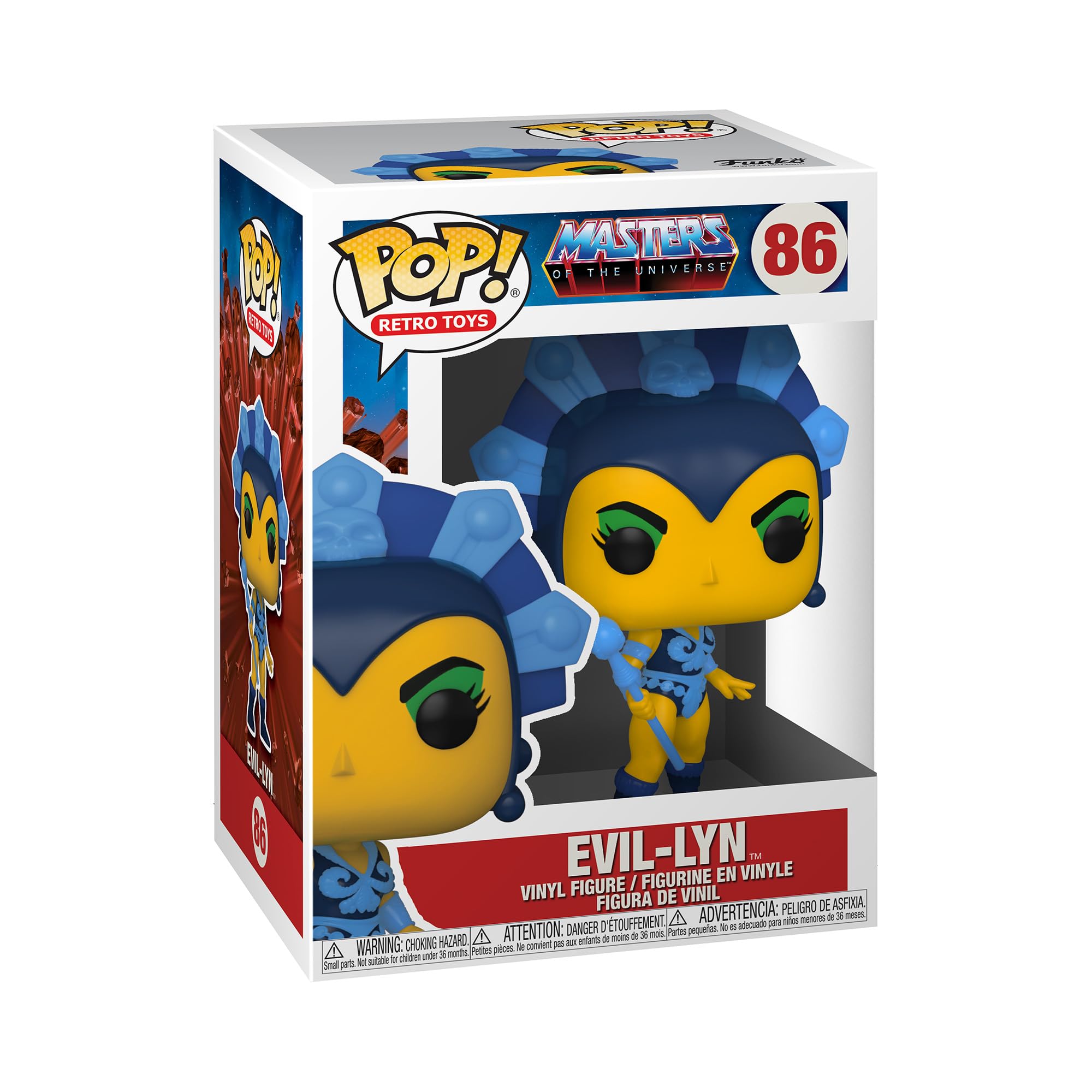 Funko Pop! Masters of the Universe Evil Lyn Collectible Figure, 3 3/4 Inches