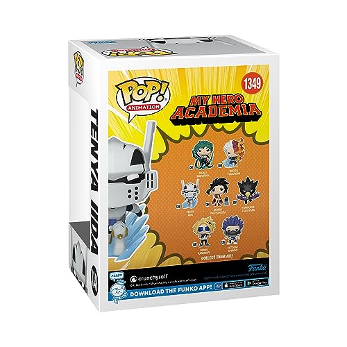 Funko Pop! My Hero Academia: Tenya Iida (Ingenium) – Recipro Burst Vinyl Figure, 3.85 Inches