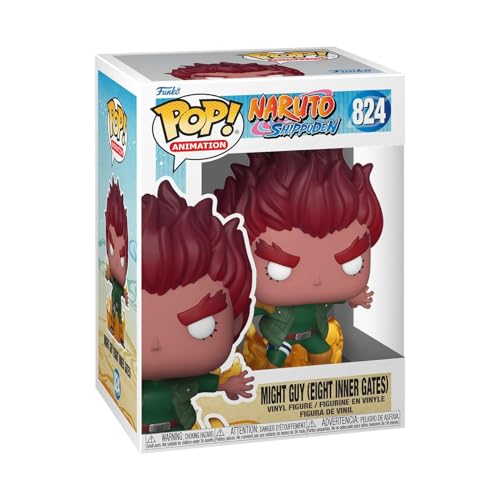 Funko Pop! Naruto: Might Guy (Eight Inner Gates) – Collectible Vinyl Bobblehead
