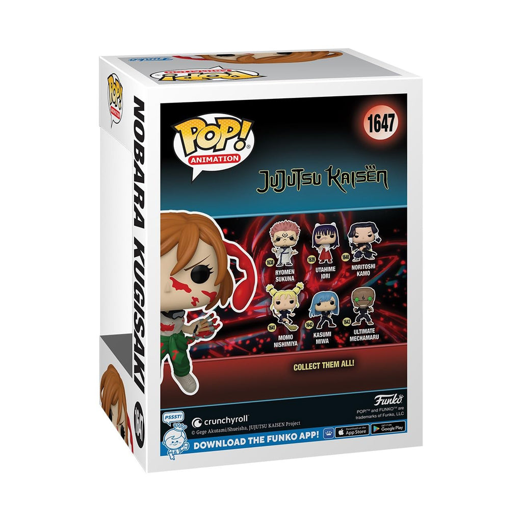 Funko Pop! Nobara Kugisaki (Jujutsu Kaisen) Vinyl Figure – 4.15-Inch Collectible