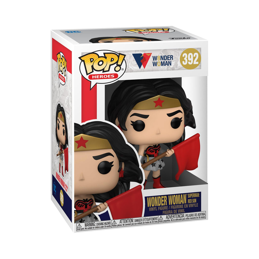 Funko Pop Red Son Wonder Woman 80th Anniversary Vinyl Figure