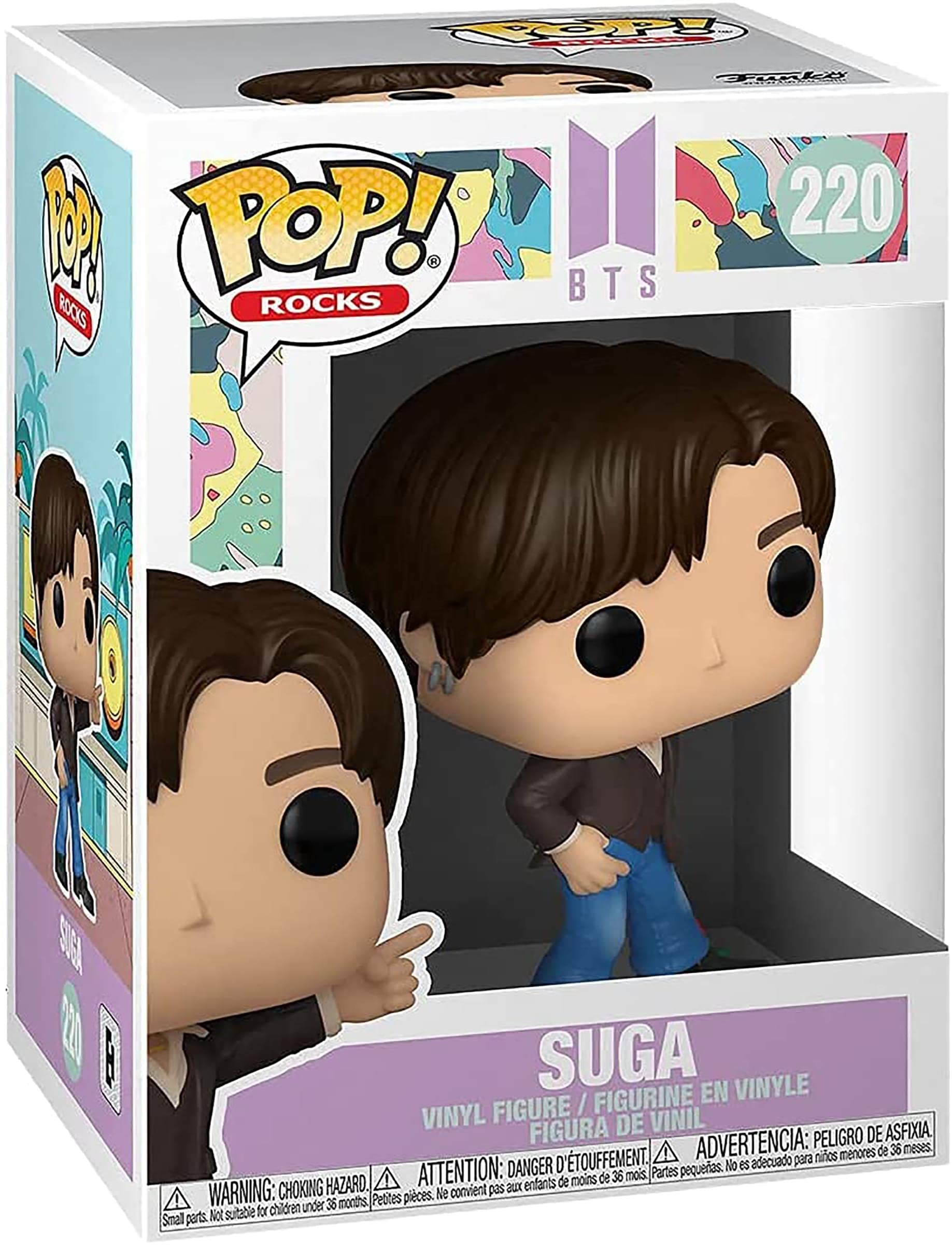 Funko POP Rocks: BTS Dynamite Suga Vinyl Figure Collectible