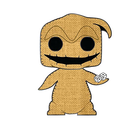 Funko Pop! Sized Pin Disney: Nightmare Before Christmas - Oogie Boogie (Styles May Vary, Chase Variant Possible)