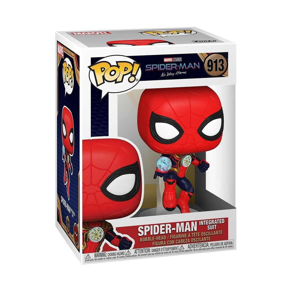 Funko Pop! Spider-Man (Integrated Suit) – Marvel: No Way Home Vinyl Figure