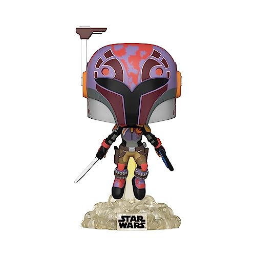 Funko Pop! Star Wars: Sabine Wren with Darksaber - Amazon Exclusive Power of the Galaxy Figure