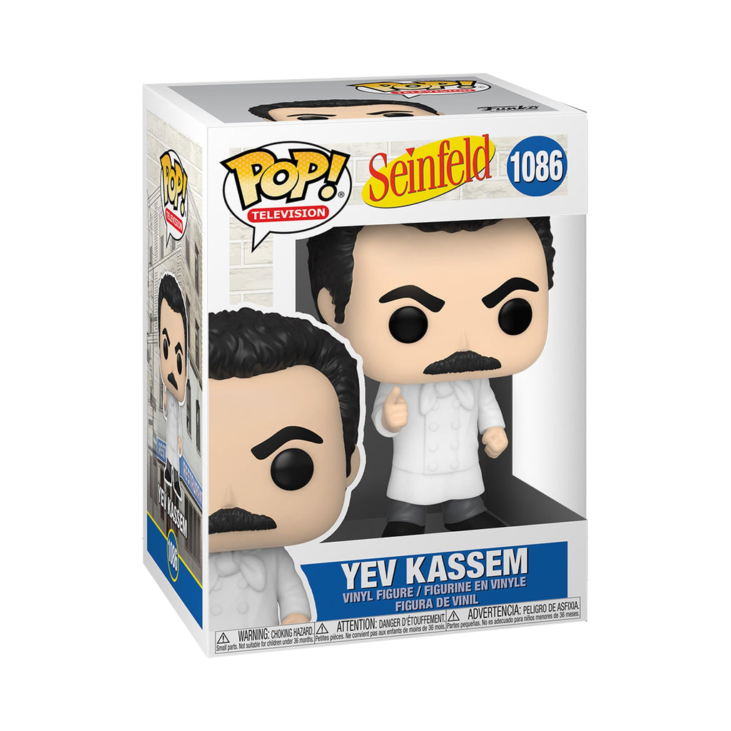Funko POP! TV: Seinfeld - Yev Kassem Vinyl Figure, Multicolor, 3.75 Inch