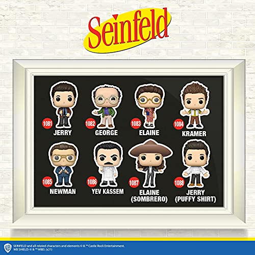 Funko POP TV: Seinfeld – Jerry Doing Standup Vinyl Figure, 3 ¾ inches