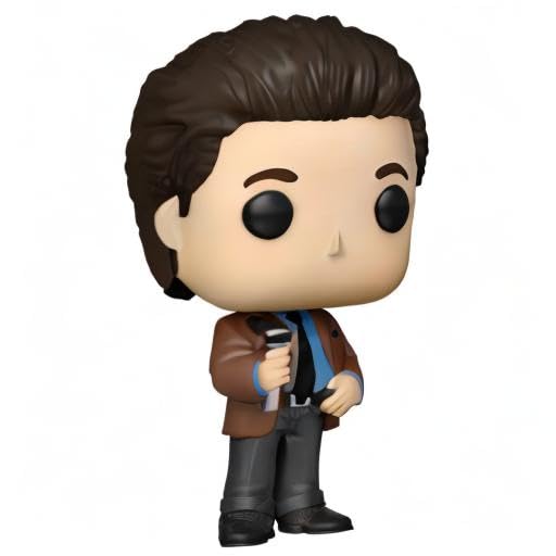 Funko POP TV: Seinfeld – Jerry Doing Standup Vinyl Figure, 3 ¾ inches