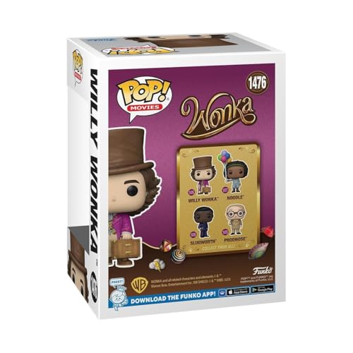 Funko POP! Willy Wonka (Wonka) Vinyl Figure - Collectible 3.75-Inch Display Toy