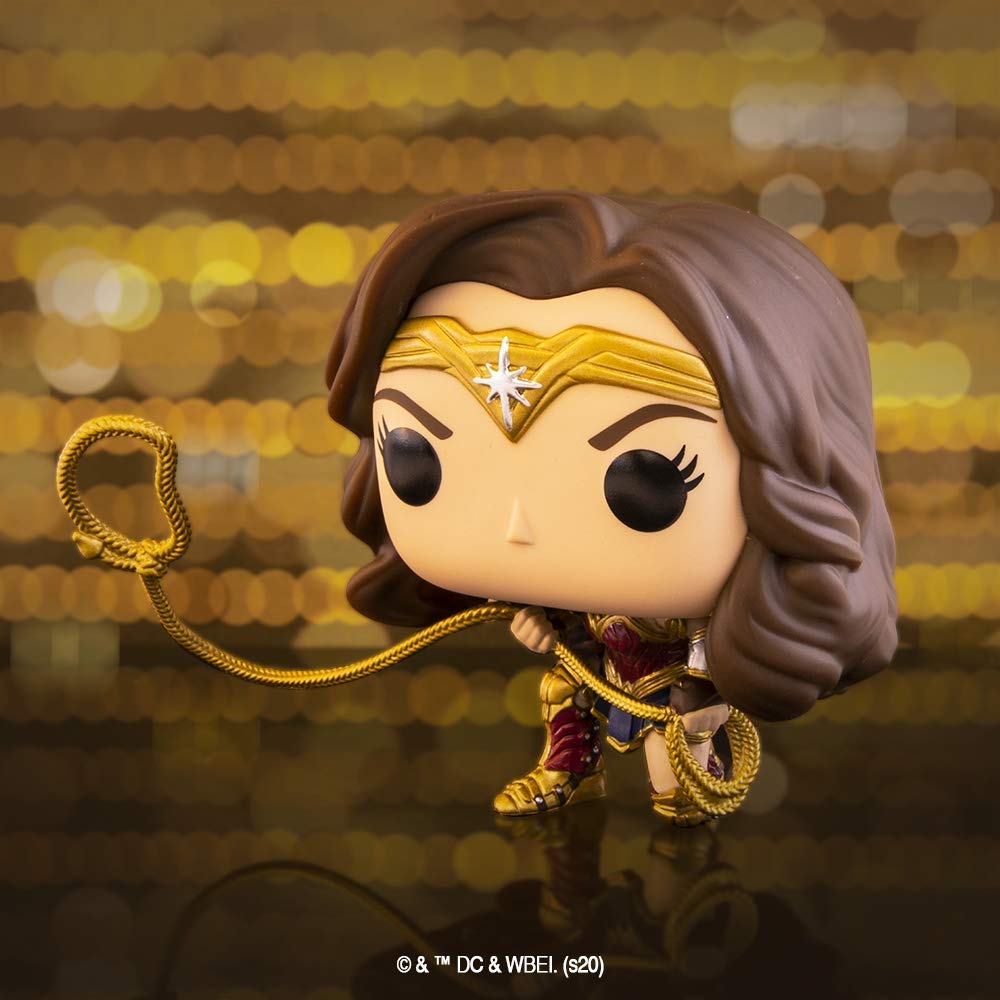 Funko Pop! Wonder Woman 1984 - Wonder Woman (Metallic) Vinyl Figure, 3.75 inches