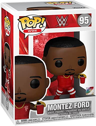 Funko Pop! WWE: Montez Ford (Street Profits) Vinyl Figure, 3 ¾-Inch Collectible