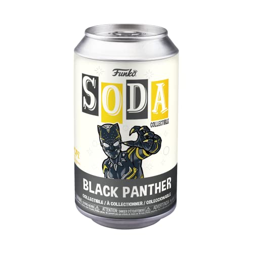 Funko Vinyl Soda: Black Panther Wakanda Forever Figure with Chase Variant