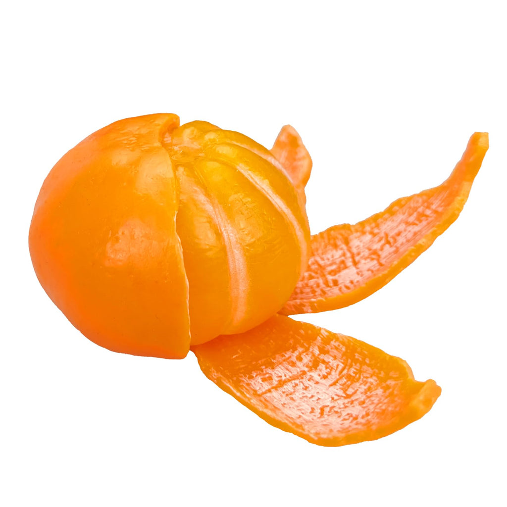 Funnysquee Tangerine Squishies Stress Relief Toy – Soft, Scented Orange Squeeze Toy for Kids and Adults