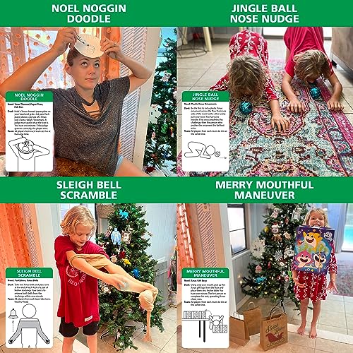 Funwares Christmas Edition 218 Minute-to-Win-It Party Games for Family and Travel