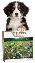 Funwares Original 101 Puppies Jigsaw Puzzle – 500 Piece Funny Dog Puzzle for Adults