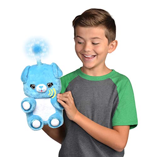 Fuzzible Friends Cuddles The Puppy Plush Light Up Toy – Interactive Toy with Alexa Translation