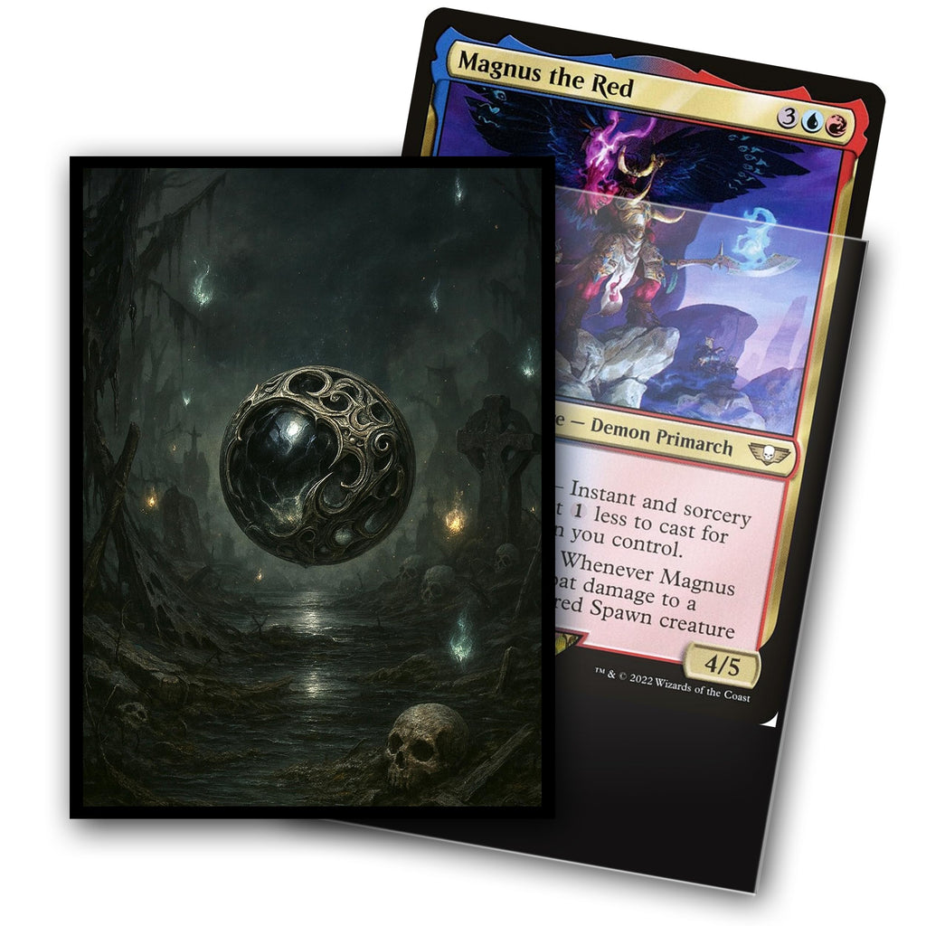 g00d4u Element Series Void's Gaze MTG Card Sleeves – 100 Standard Size Matte Art Sleeves with Ultra Clear Front