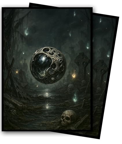 g00d4u Element Series Void's Gaze MTG Card Sleeves – 100 Standard Size Matte Art Sleeves with Ultra Clear Front