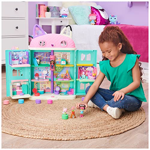 Gabby's Dollhouse Flower-rific Garden Set – Gabby Girl Figure with Sunglasses Action, Kitty Fairy, and Surprise Accessory