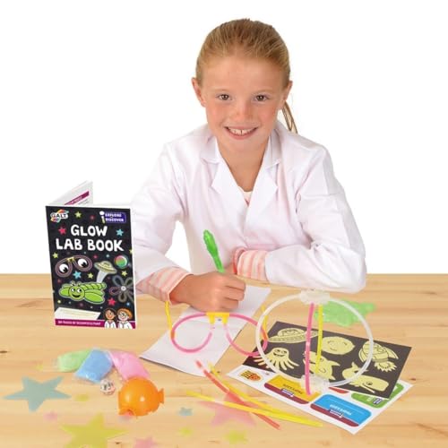 Galt Glow Lab Science Kit for Kids – 11 Glow Experiments, Ages 6+