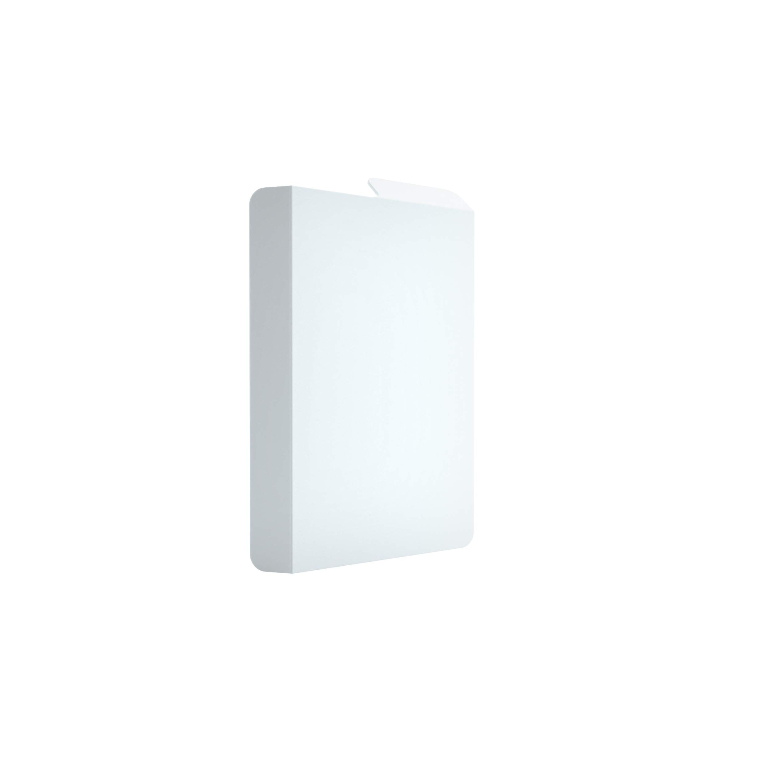 Gamegenic Deck Holder 80+ White – 80 Double-Sleeved Card Deck Box with Cobra Neck Flap