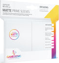 Gamegenic Matte Prime Sleeves White – 100 Pack Standard-Size Card Protector