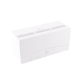 Gamegenic Triple Deck Holder 300+ XL White - 3 Removable Holders, 300 Double-Sleeved Cards