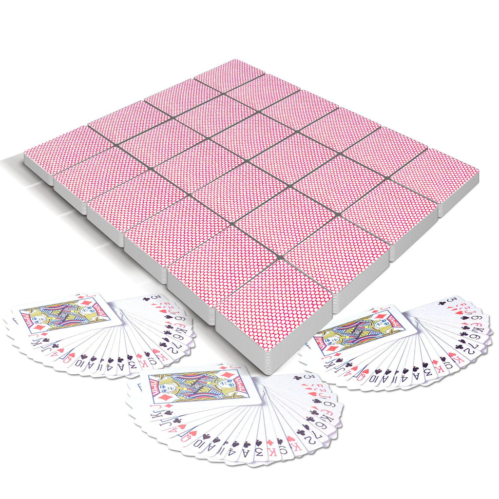 Gamie Pack of 20 Mini Playing Cards - 1.5 Inch Tiny Decks for Travel, Parties, and Novelty Gifts